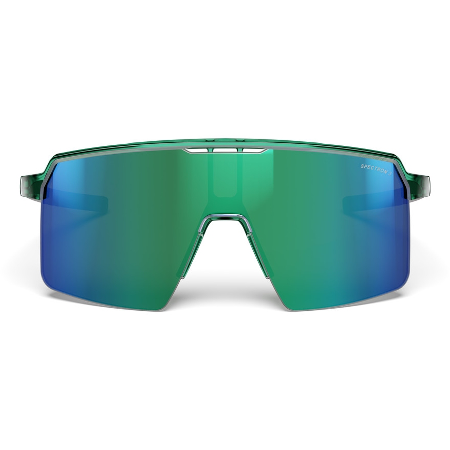 Julbo Intensity Junior Sunglasses - Green / Light Grey Matt - Green Flash Spectron 3
