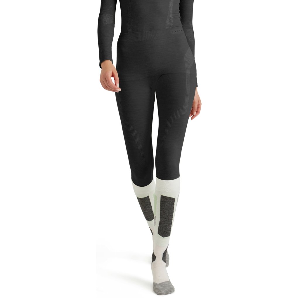 Falke Wool-Tech Long Tights Women - black 3000 (33313)