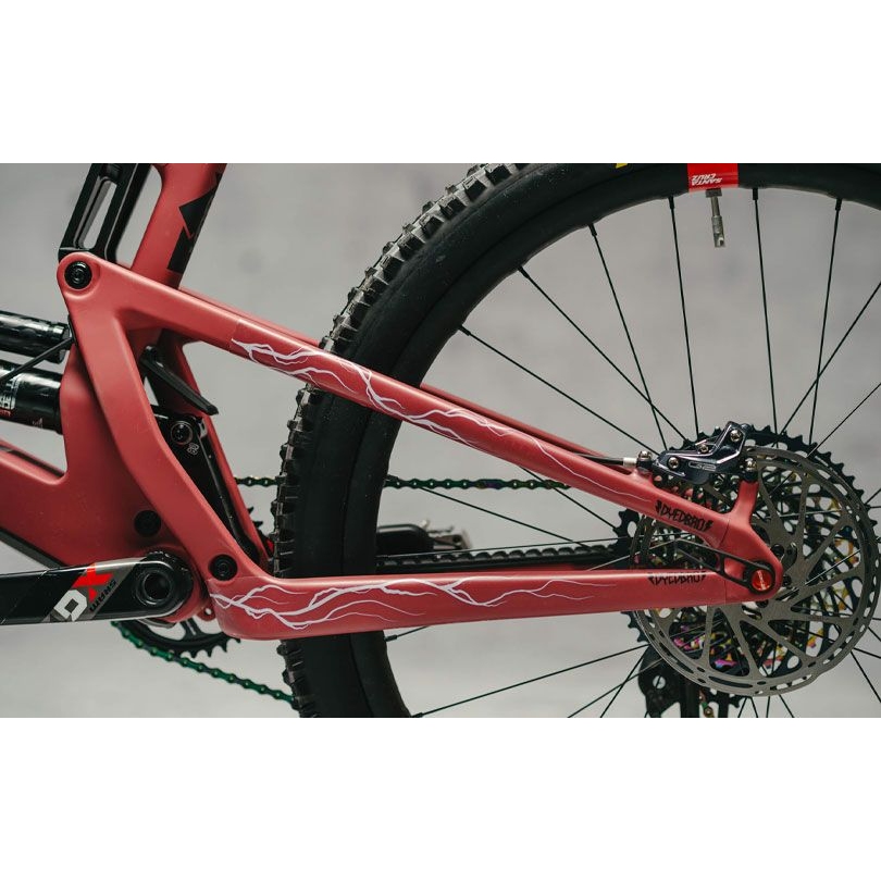 DYEDBRO Frame Protection Kit - Lightning - pink matte