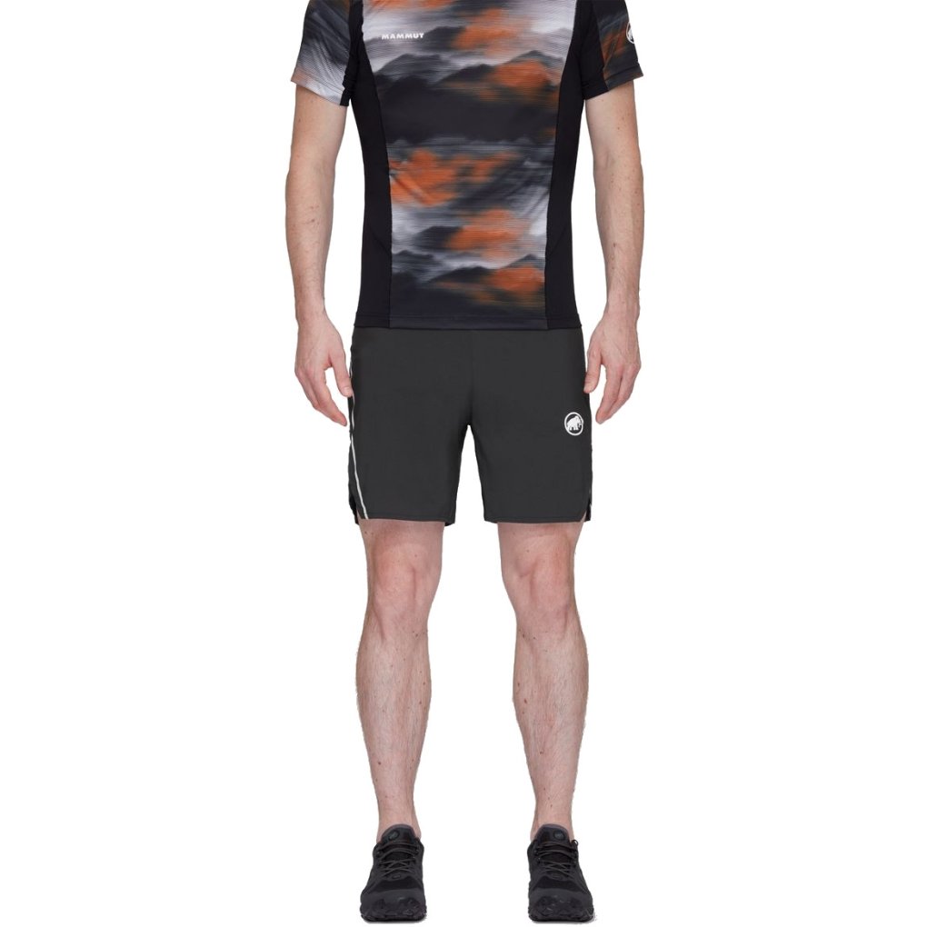 Mammut Aenergy Trail Running Shorts Men - glacier blue-black