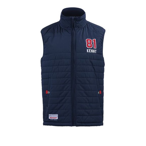 Doudoune Kenny SANS MANCHE ACADEMY - BleuRef : KE1785