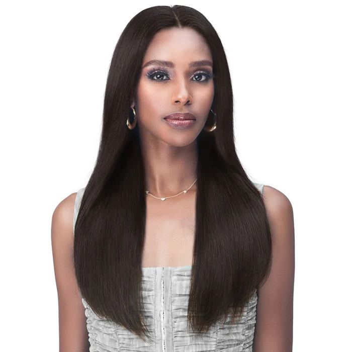 Bobbi Boss Indiremi 100% Virgin Remy Human Hair 13x4 Deep Lace Front Wig - MHRLF018 PERM YAKY 24