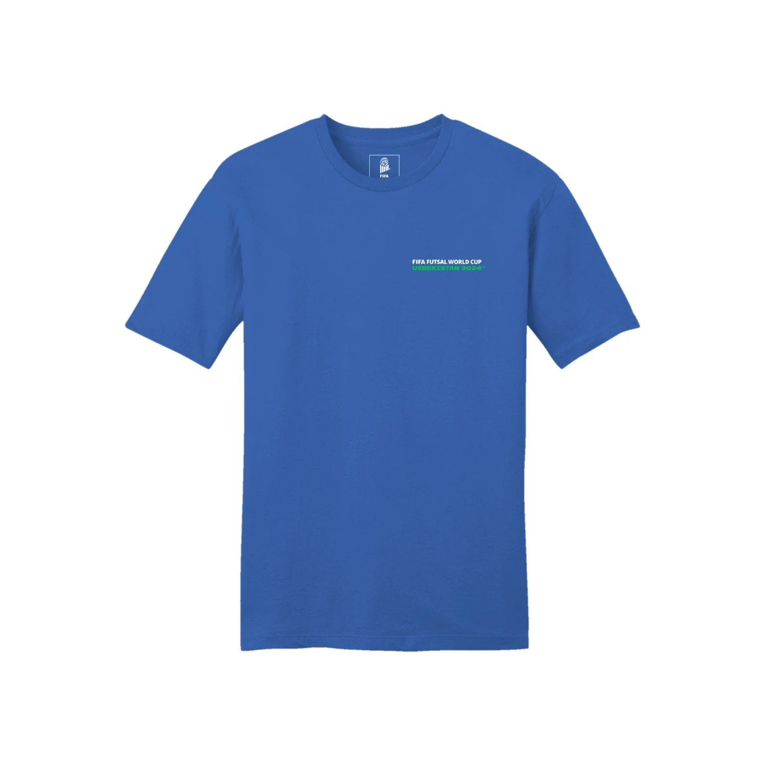 World football competition Futsal World Cup Uzbekistan 2024™ Blue Pepper Floral T-Shirt - Unisex