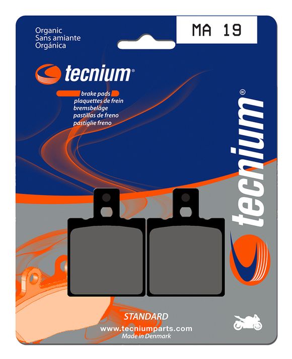 Tecnium Organic Road Brake Pads - MA19Ref: TE01991A / 1022406
