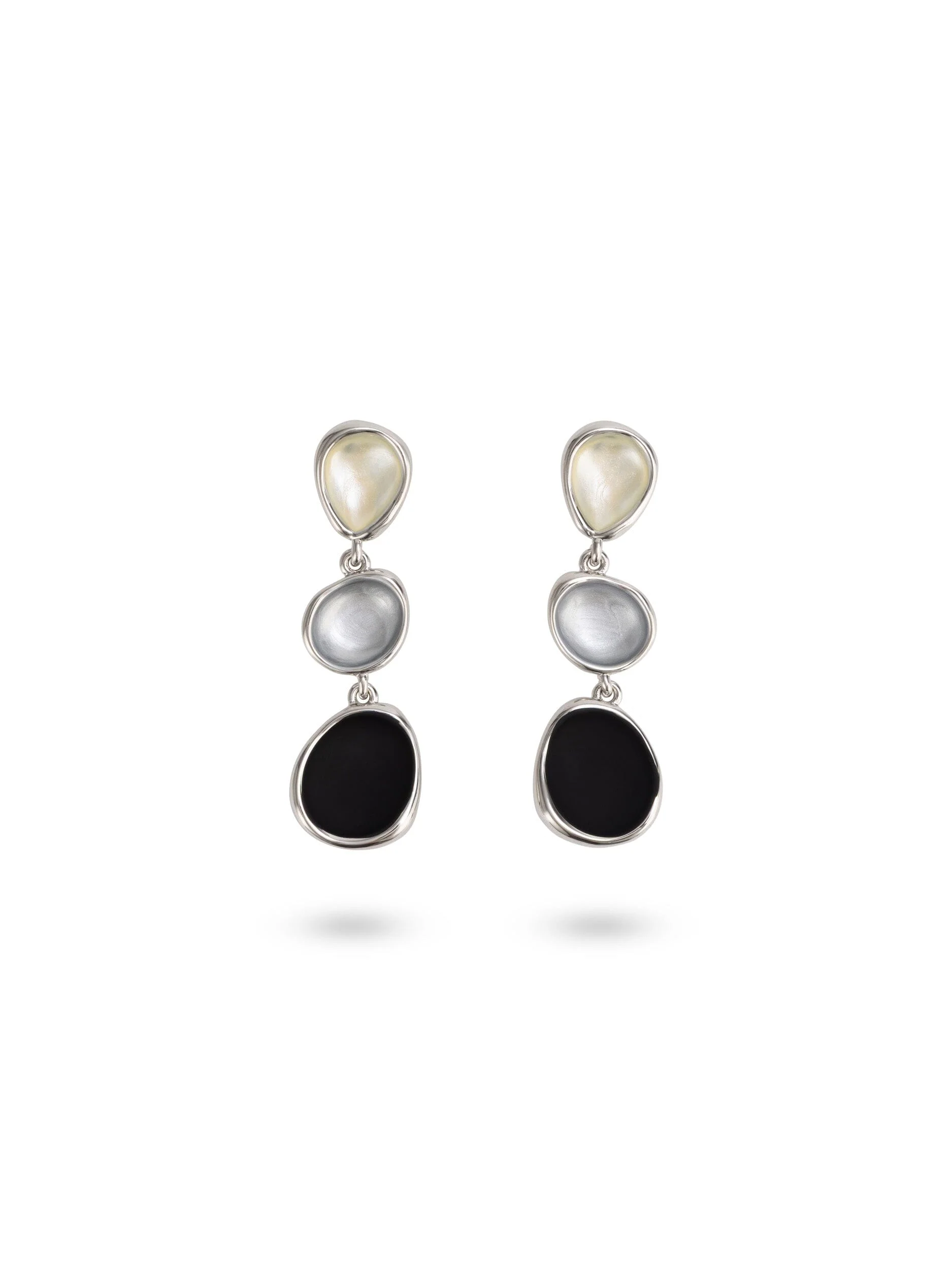 Zinn Earrings Silver