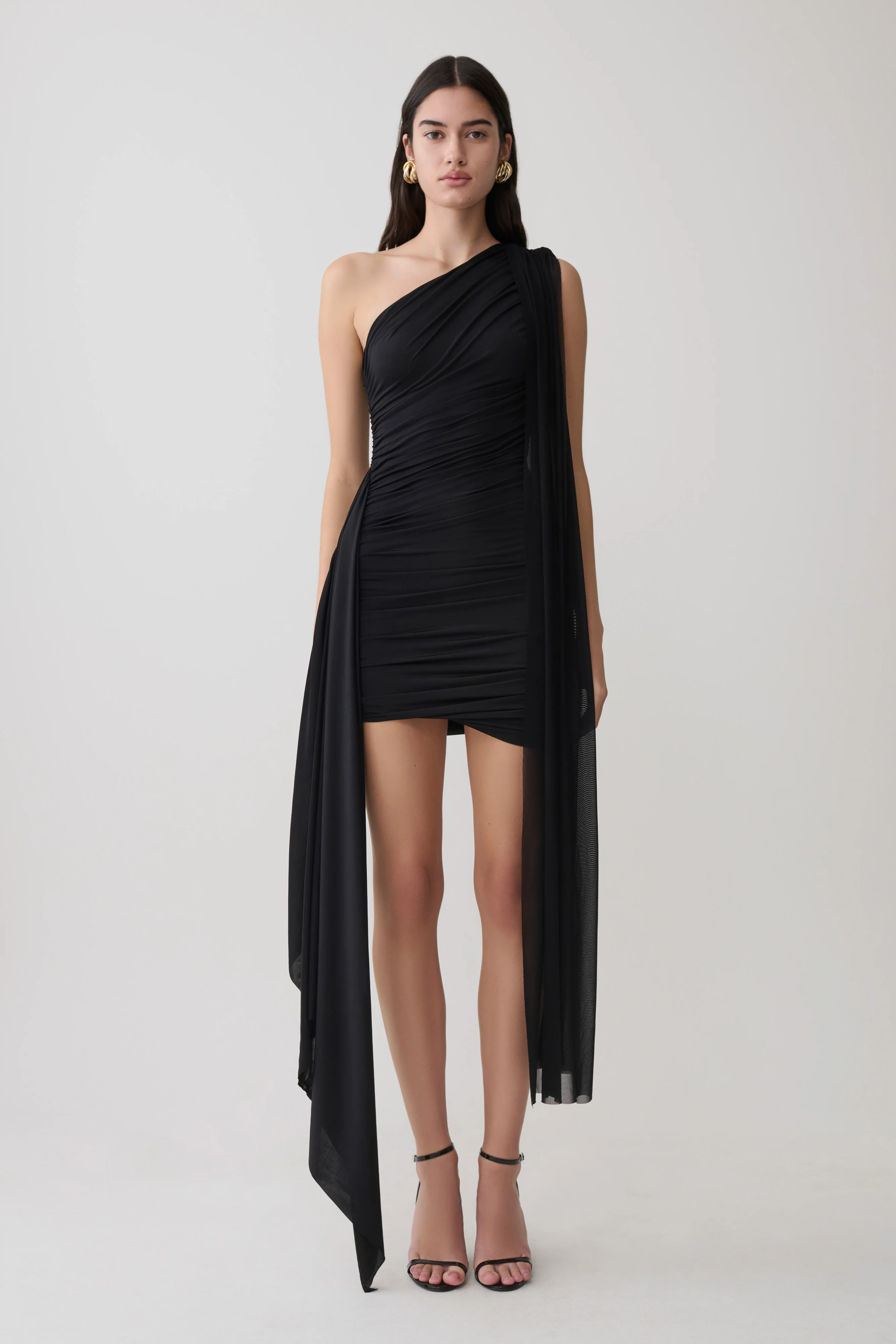 Asher Mini Dress - Black