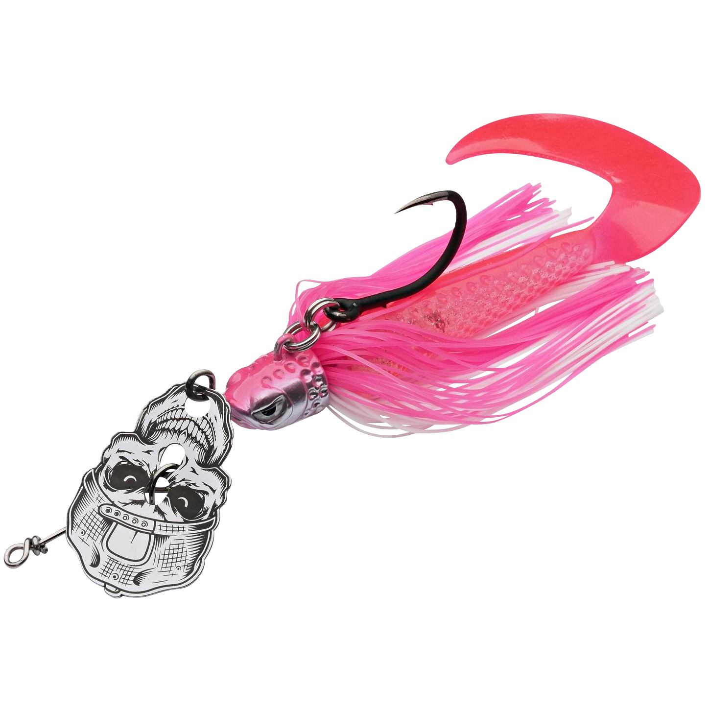 MAD CAT Skull Blade Jig XL (Fluo Pink UV, 55 g)