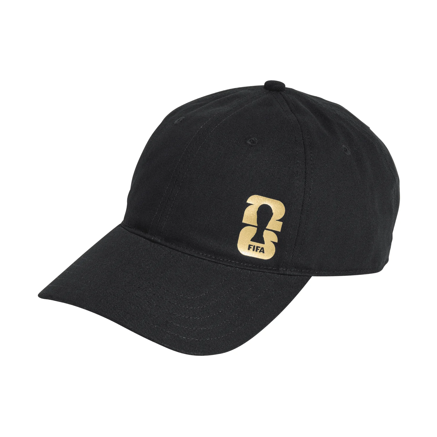 2026 Soccer Fan Collection Official Emblem Black Cap