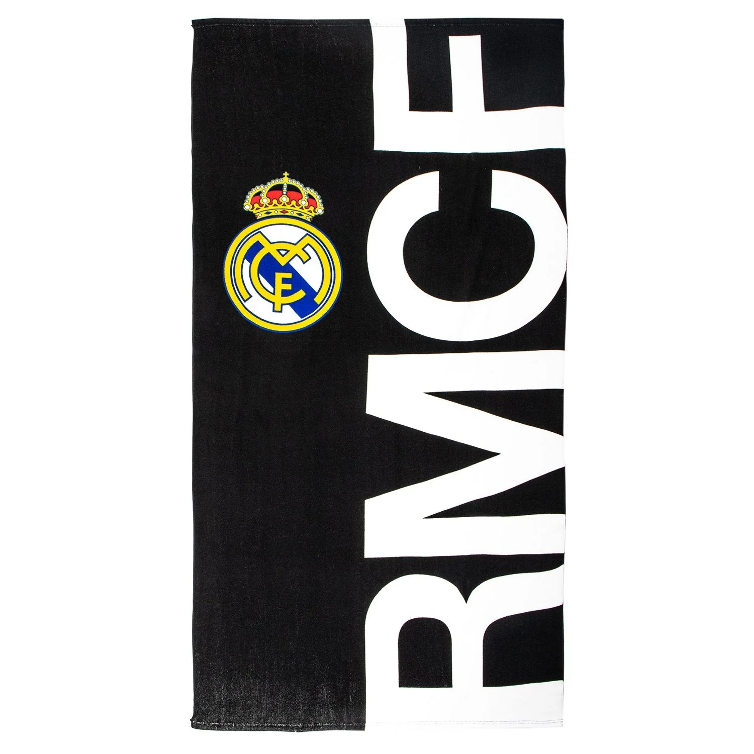 Microfiber Towel White/Black