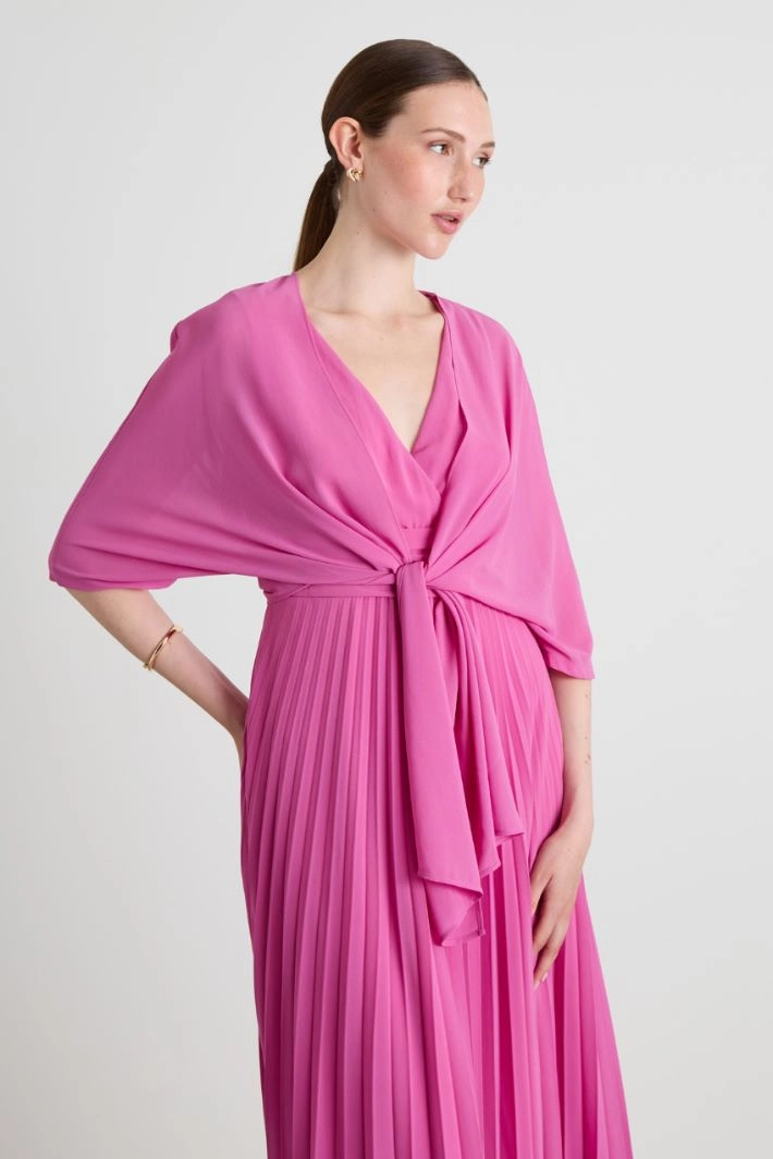 Georgette shawl - PINK