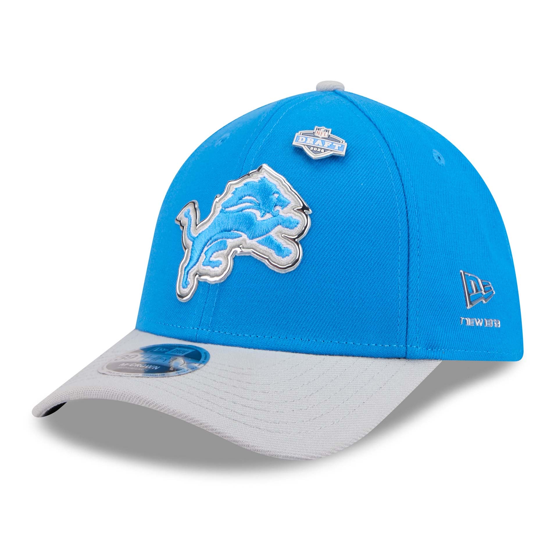 Detroit Lions 2026 NFL Draft 39THIRTY M-Crown Flex Cap