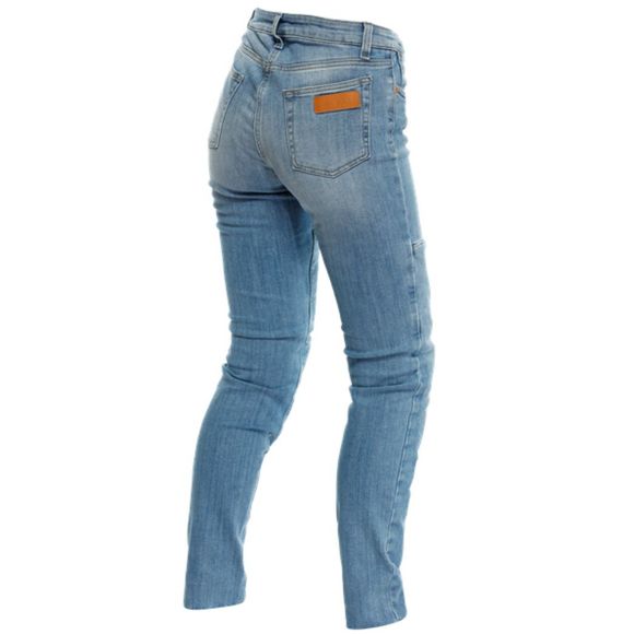 Jean Moto Dainese DENIM STONE LADY - Slim - BleuRef : DN1916