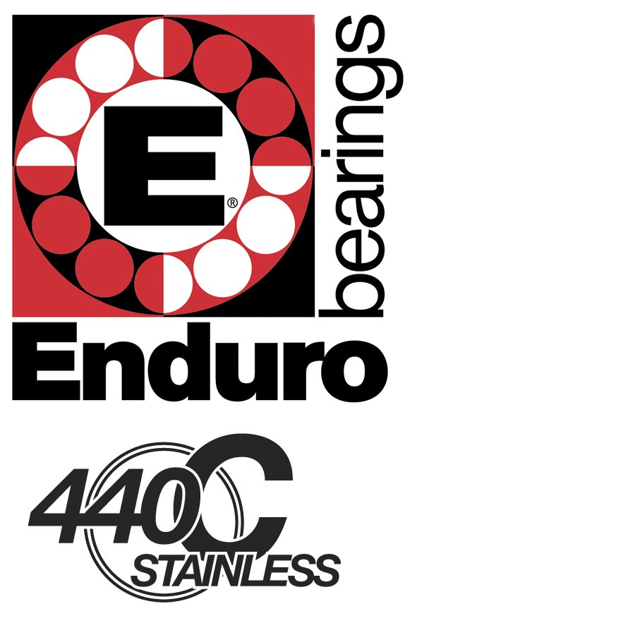 Enduro Bearings S6005 2RS - ABEC 3 - Stainless Steel Bearing - 25x47x12mm