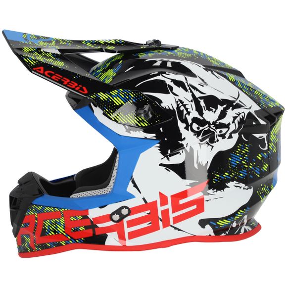 Casque cross Acerbis LINEAR 22.06 2024 - Blanc / NoirRef : AE5314
