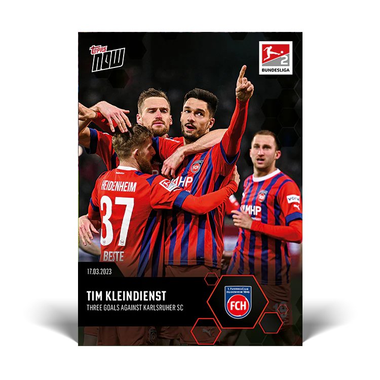 Topps UK - Three goals against Karlsruher SC - Bundesliga TOPPS NOW® Card #159