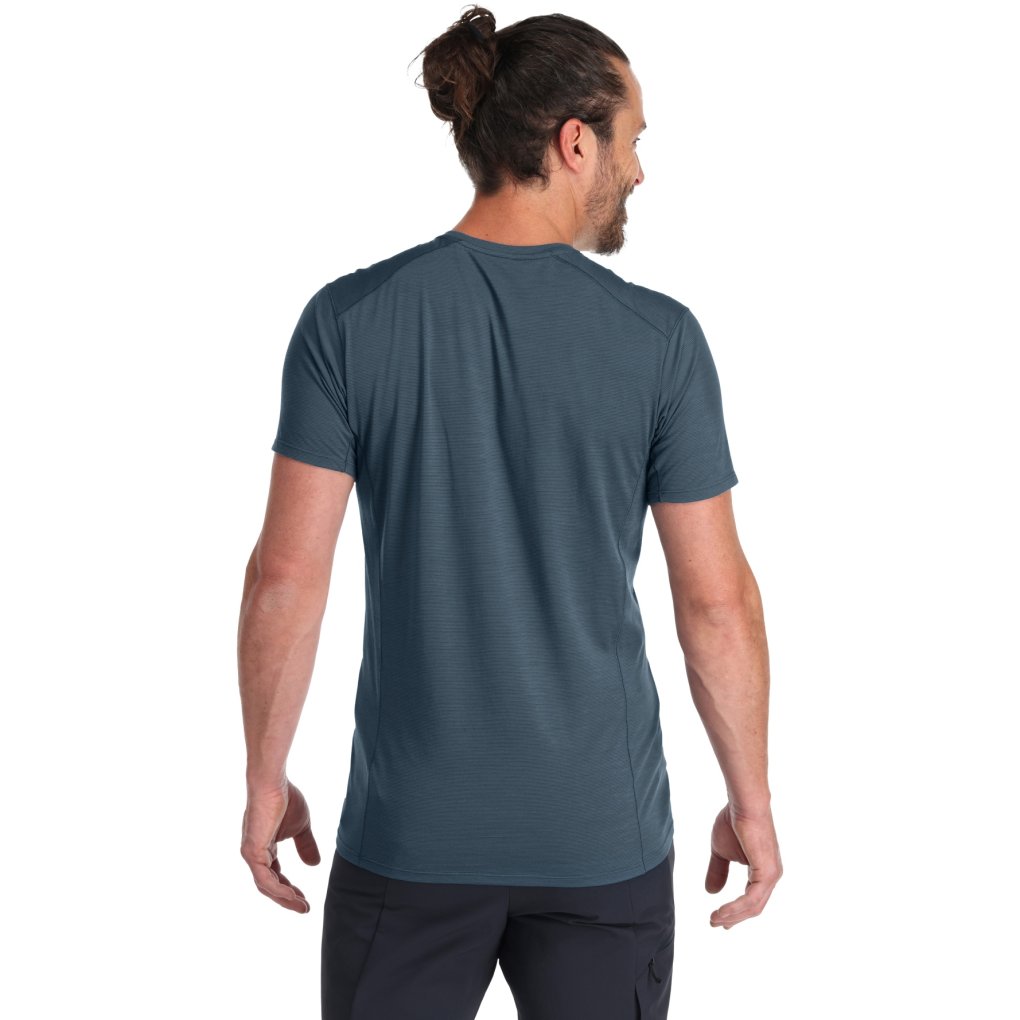 Rab Syncrino Base Tee Men - orion blue