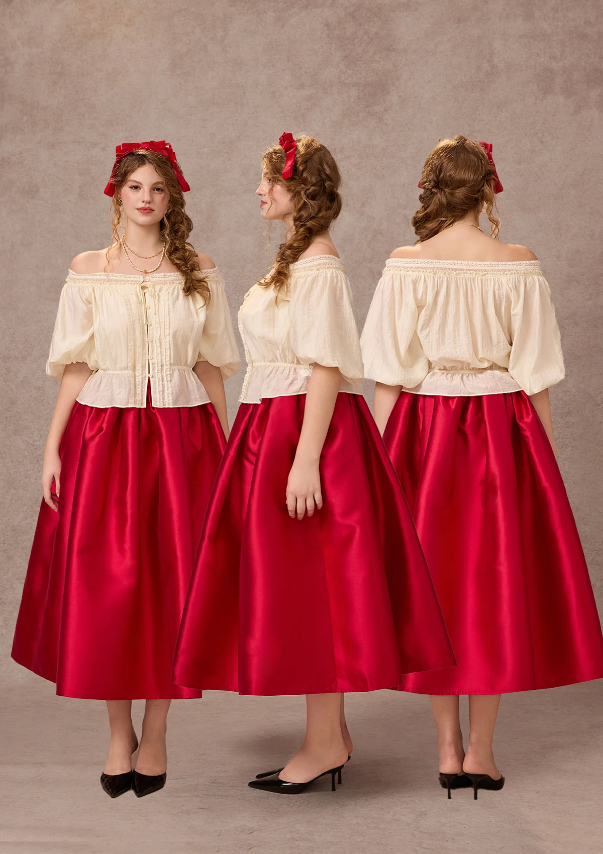 Curve&Plus Rose Heights Blouse