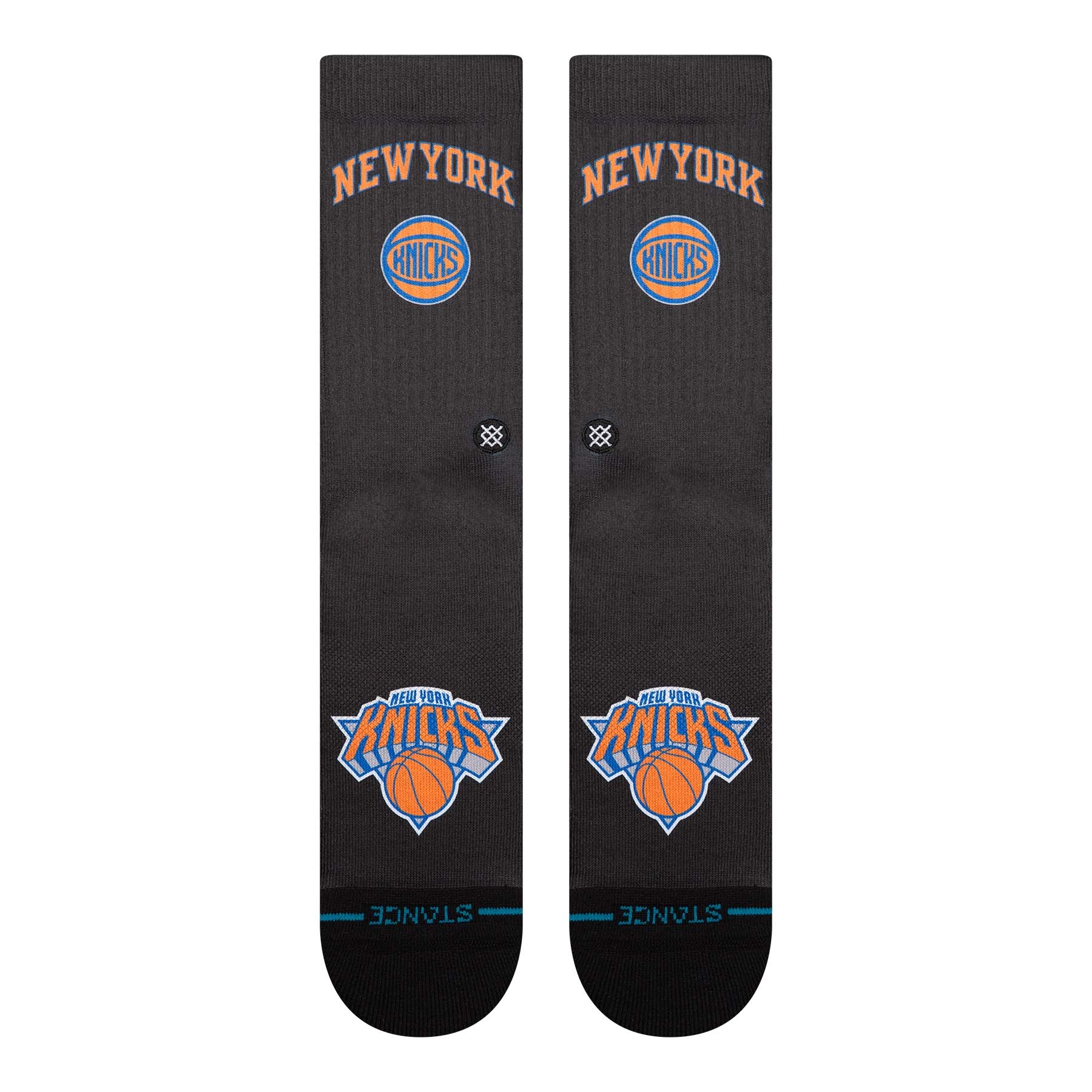 New York Knicks 2025-26 NBA Statement Edition Crew Socks
