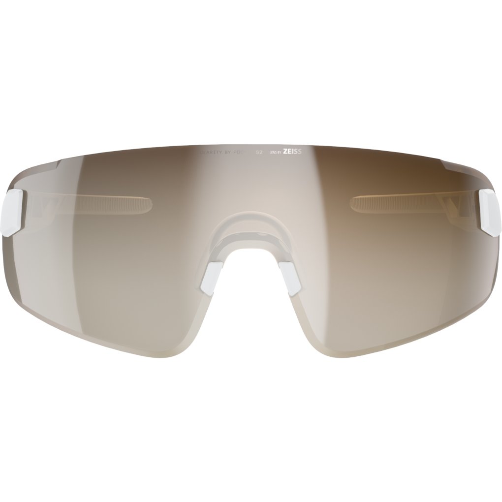 POC Elicit Toric Bike Glasses - Hydrogen White - Clarity Trail /Partly Sunny Silver