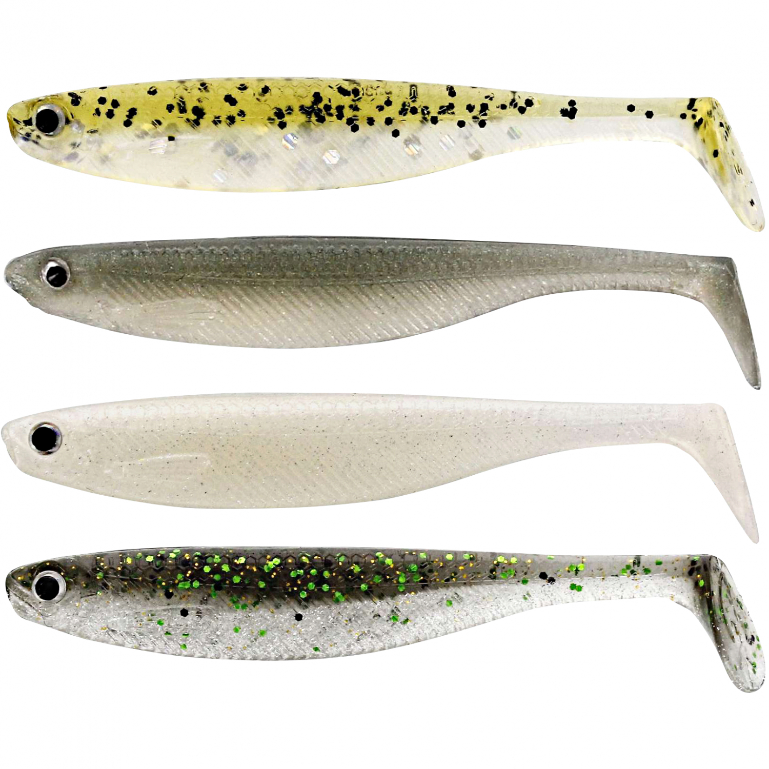 Westin Shadteez Slim Shadtail Clear Water Mix 15