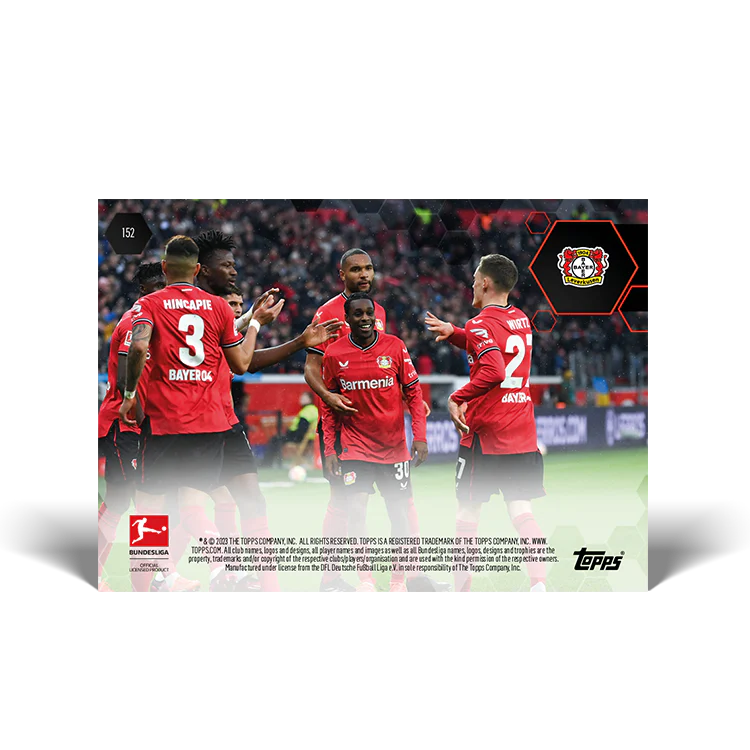 Topps UK - Excellent 4-1 Home win against Hertha BSC - Bundesliga TOPPS NOW® Card #152