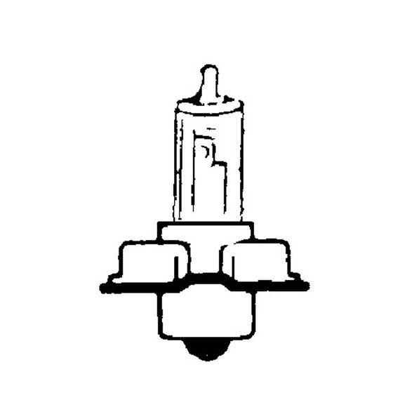 Ampoule Hert HALOGENE 6V-15W PX13.5S UniverselRef : 201675