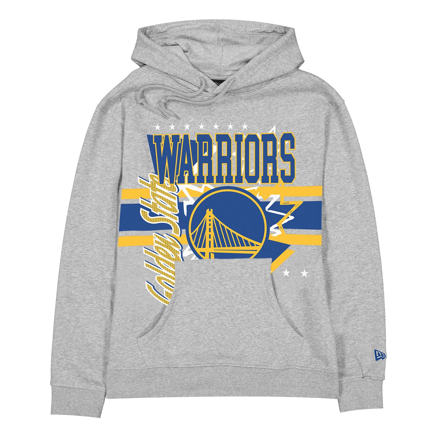 Golden State Warriors Sport Classics Oversized NBA Hoodie Gray