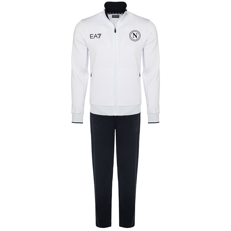 SSC Napoli White Interlock Tracksuit 2023/2024