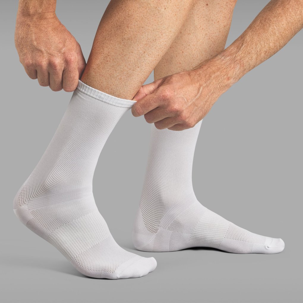 GripGrab Lightweight Airflow Socks - White