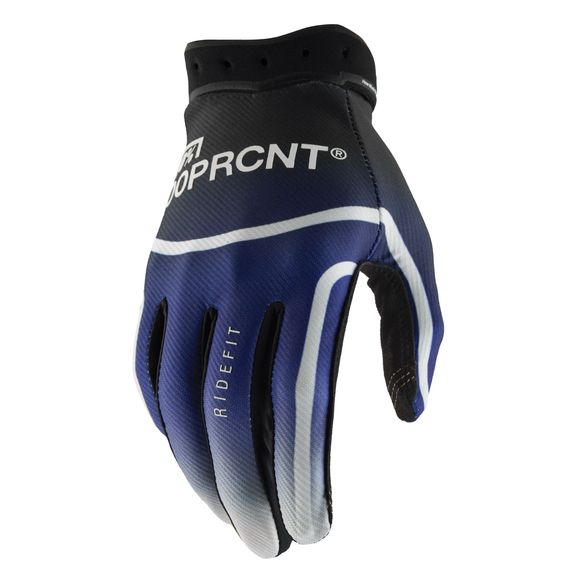 Gants cross 100% RIDEFIT 2026 - BleuRef : CE1585