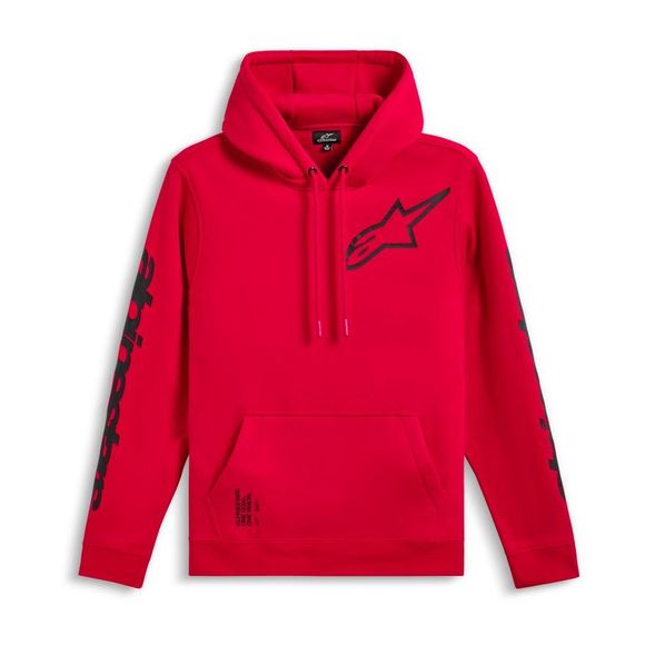Alpinestars TRIPLE Hoodie - Black / RedRef: AP3860