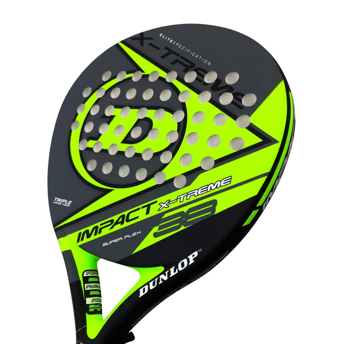 DUNLOP IMPACT HL YELLOW 623989 OFP PADEL RACKET