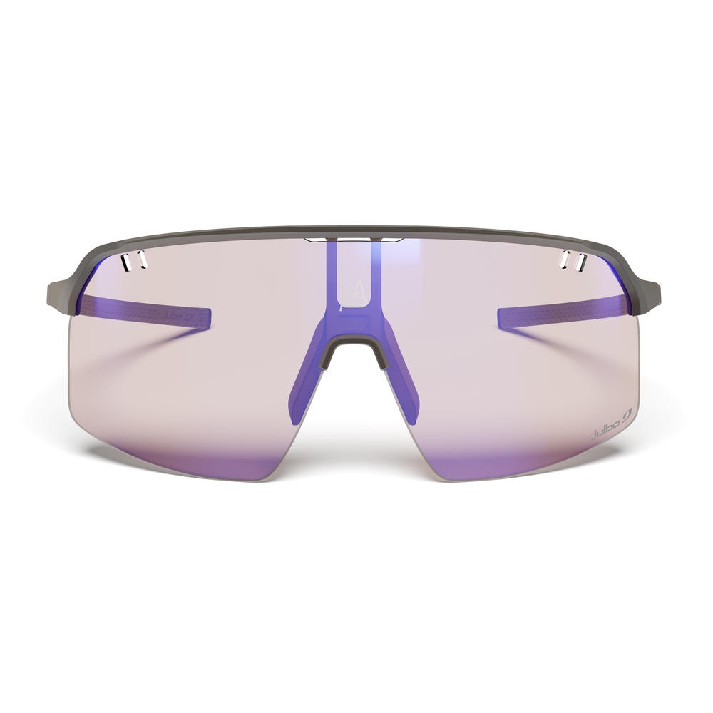 Julbo Intensity Kilian Jornet Glasses - Darkbrown / Lightbrown - pink - Multilayer Reactiv 1-3 High Contrast