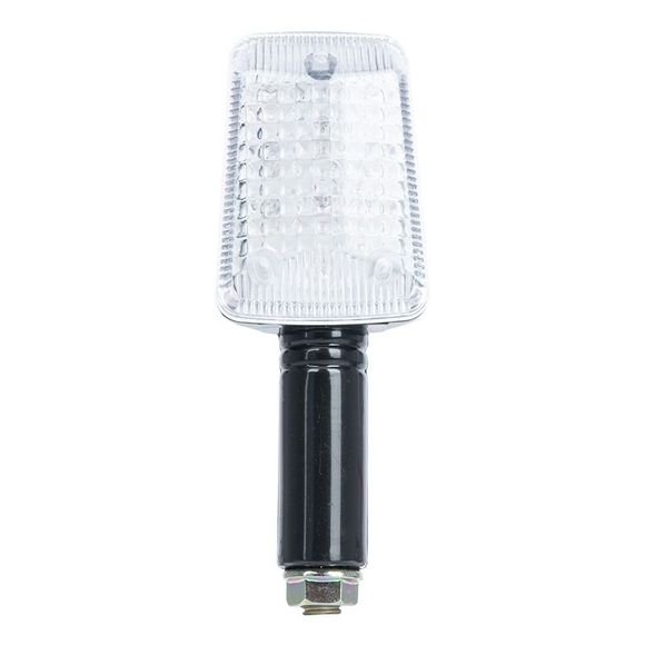 Oxford LED Rectangle Long Turn Signal Light (includes 2 resistors) Pair Universal - BlackRef: od0059 / el336