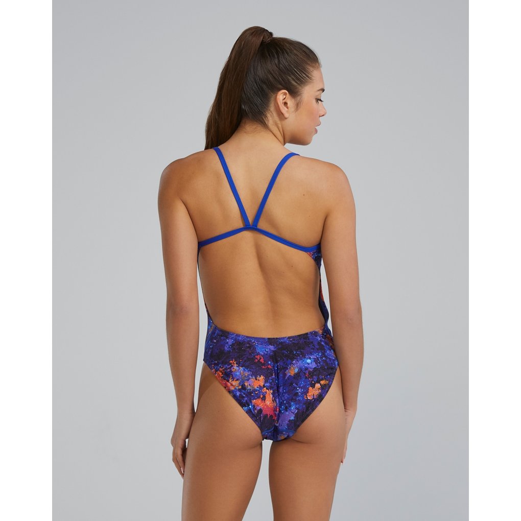 TYR Montipora Durafast Elite® Cutoutfit Swimsuit Women - purple/orange