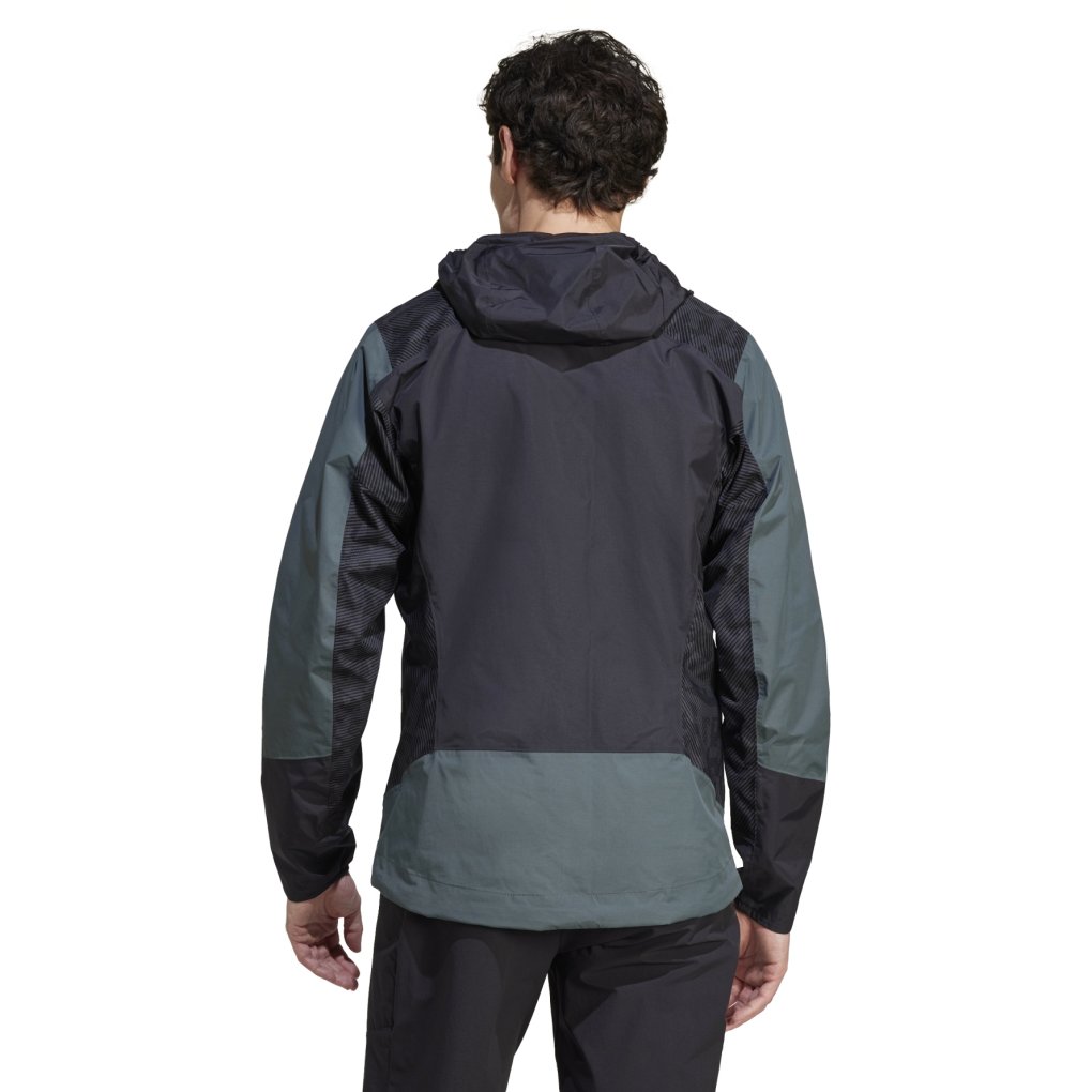 adidas TERREX Xperior Hybrid RAIN.RDY Rain Jacket Men - legend ivy/black JD8340