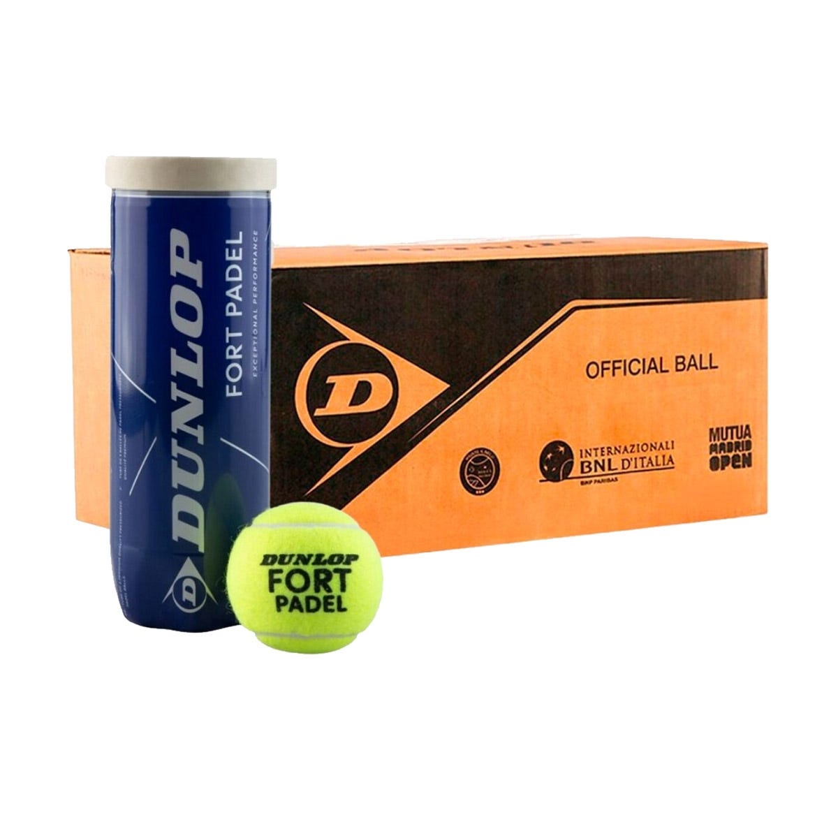 BOX OF Dunlop FORT Padel BALLS