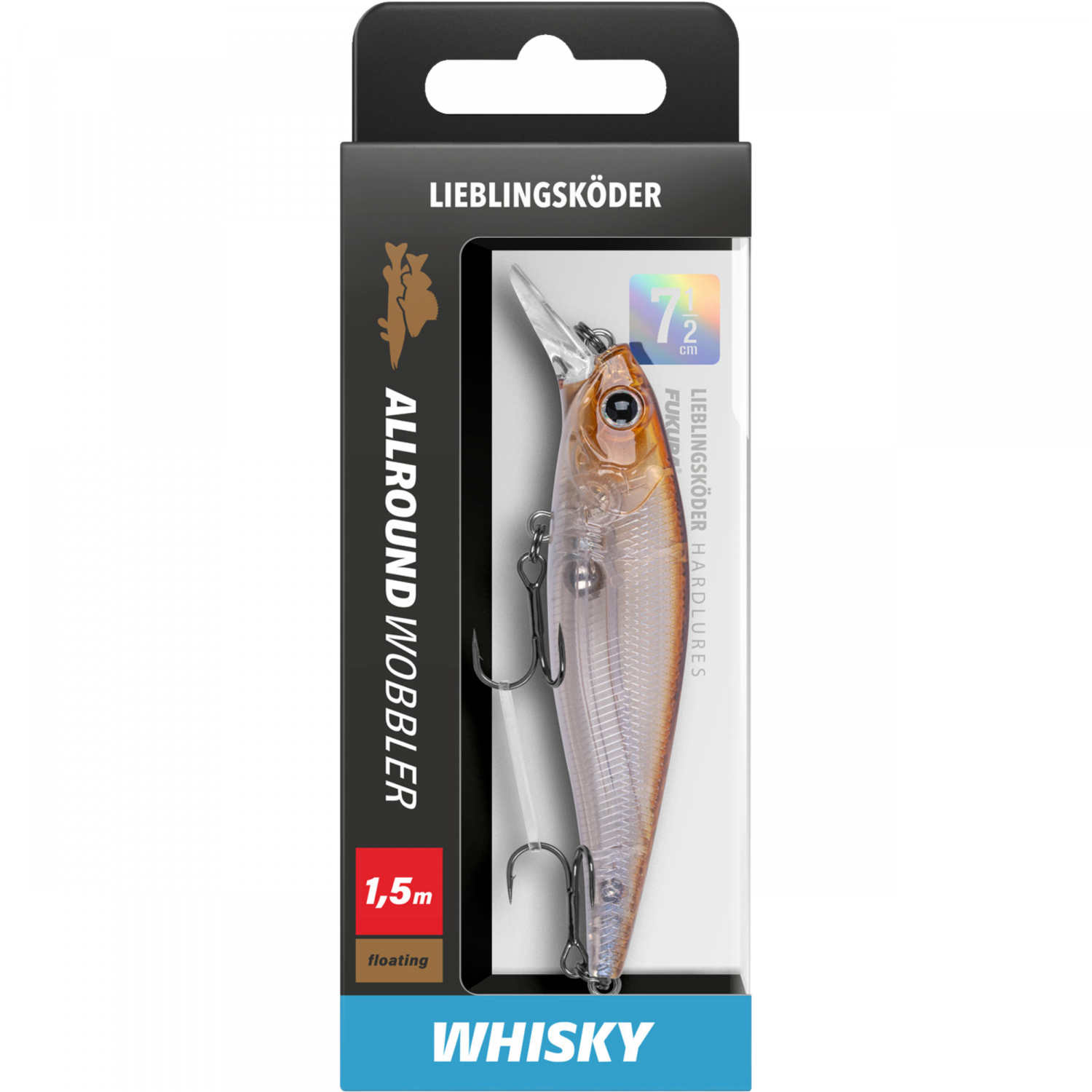 Lieblingsköder Allroundwobbler (Whisky)