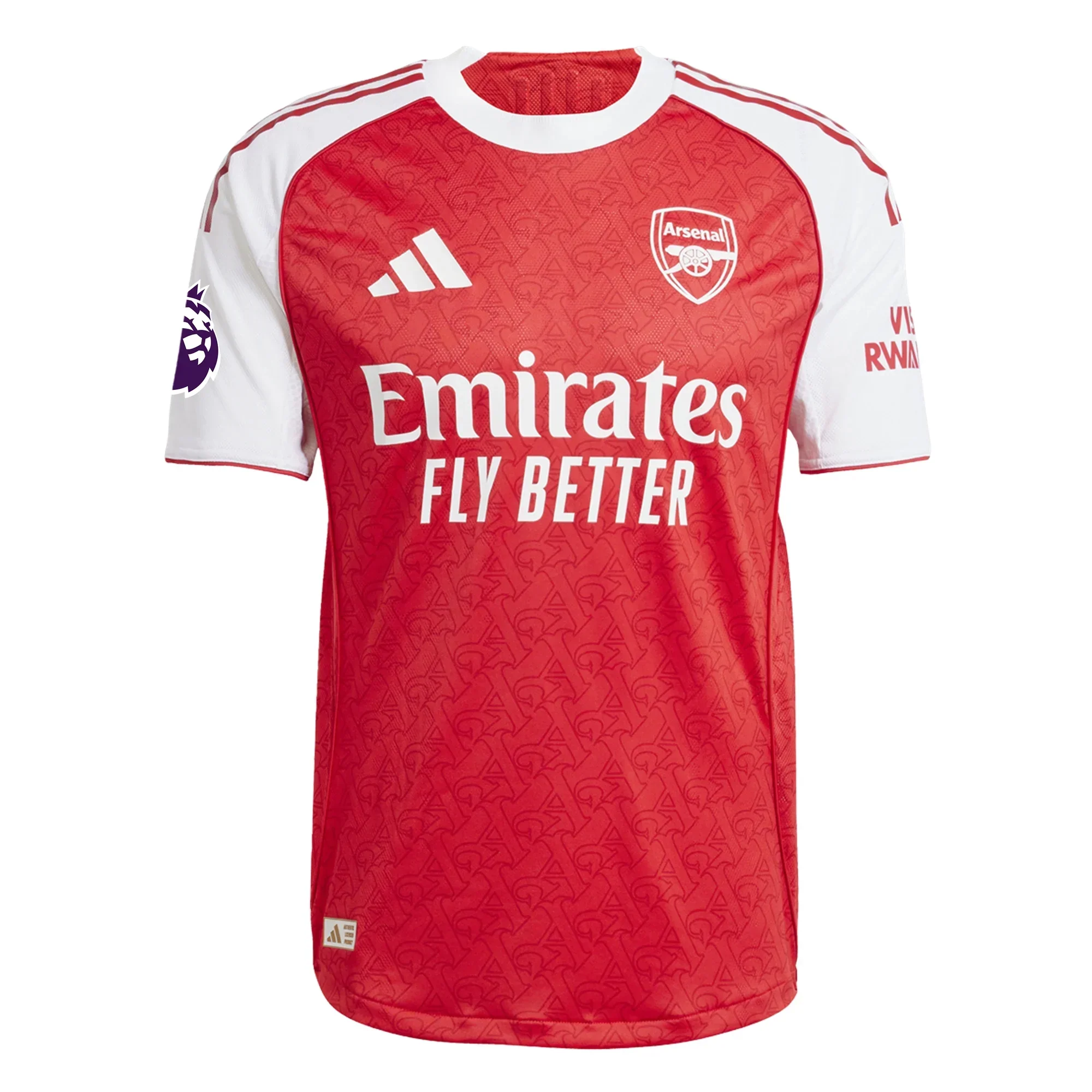 Declan Rice Arsenal FC Authentic Home Jersey 25/26 w/ EPL Patch (Better Scarlet/White