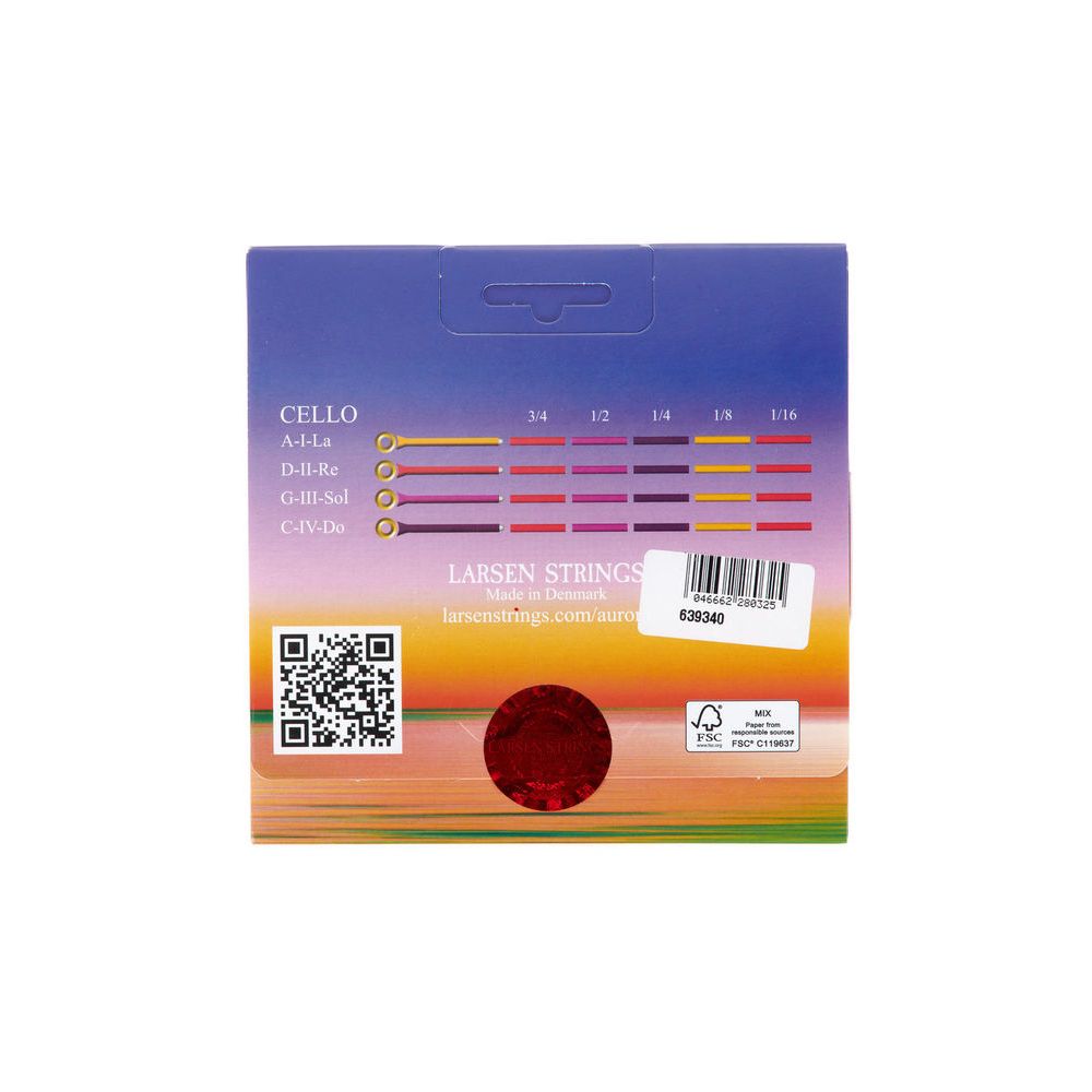 Larsen Aurora Cello Strings Set 3/4 M – Thomann Ireland