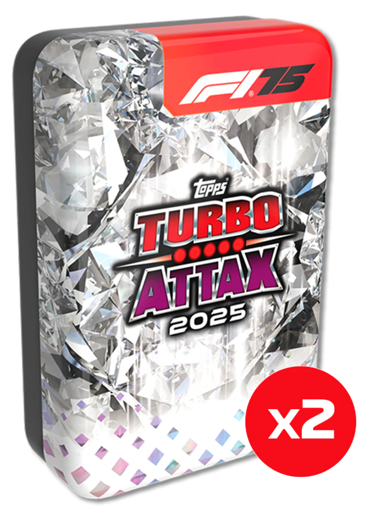 Topps Turbo Attax Formula 1® 2025 - Diamond Mega Tin Bundle