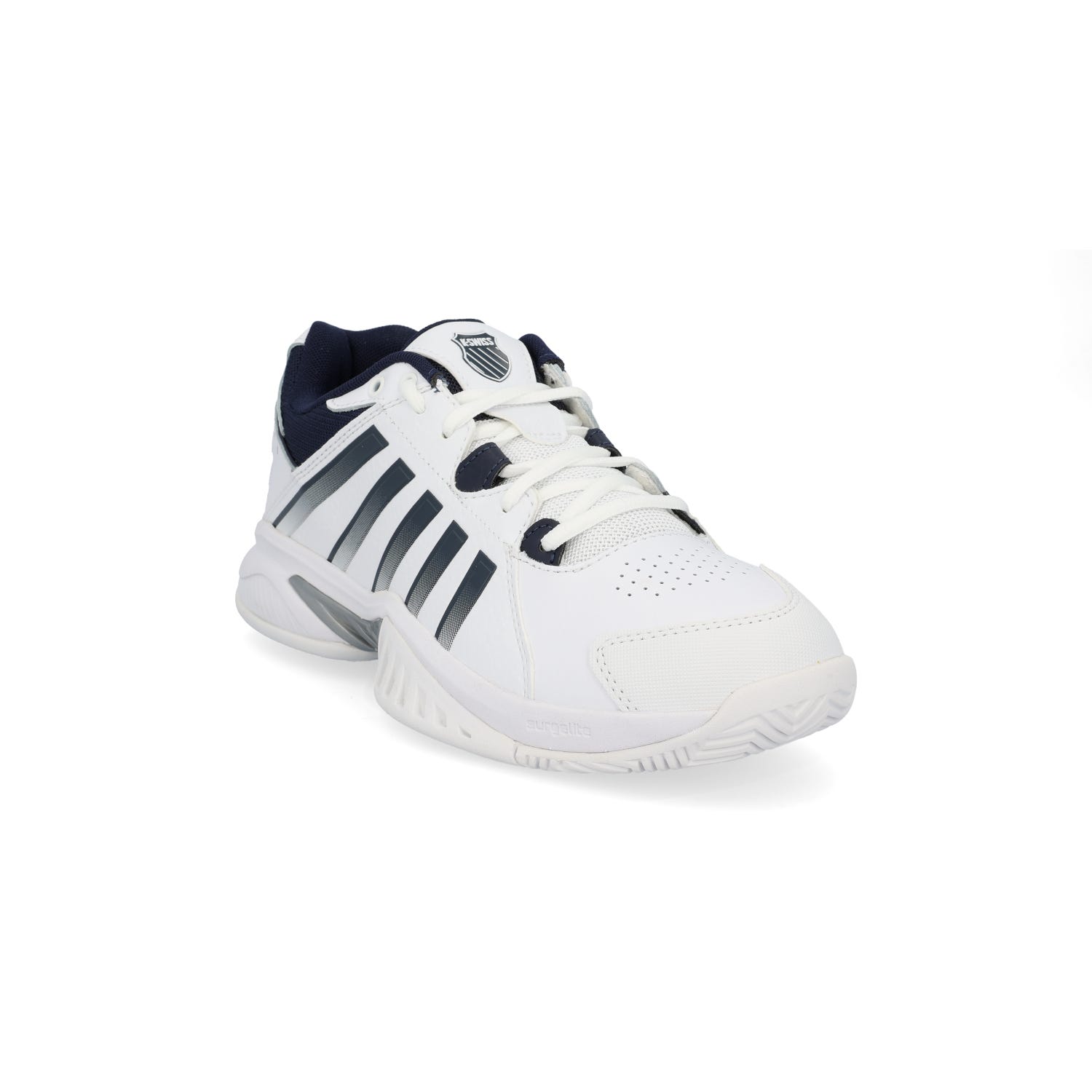 BLACK AND WHITE MIXED K-SWISS RECEIVER V 07393177 SHOES