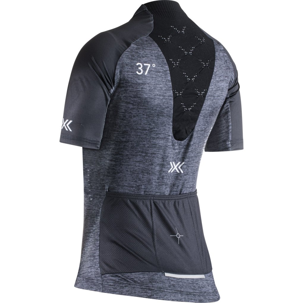 X-Bionic Corefusion Endurance Merino Jersey Women - opal black melange