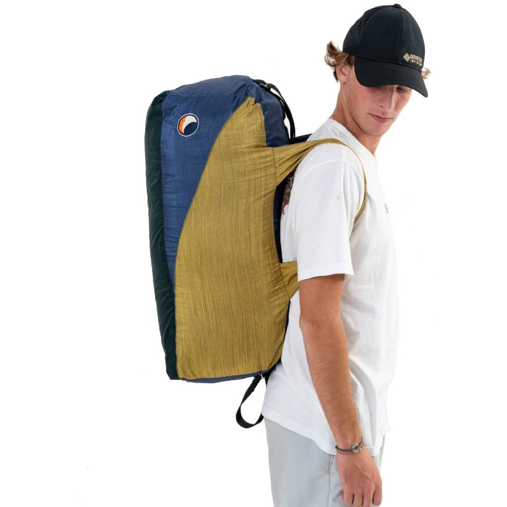 Ticket To The Moon Moon Carrier Duffle Bag - 40L - Blue/ Gold