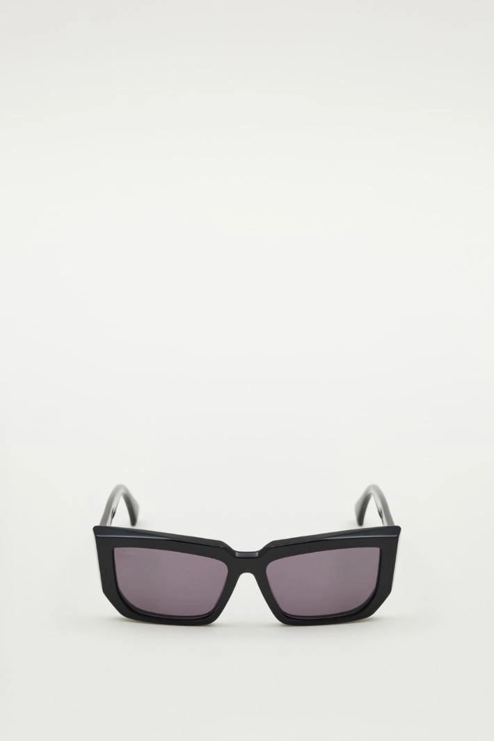 Cat-eye sunglasses - BLACK PURPLE