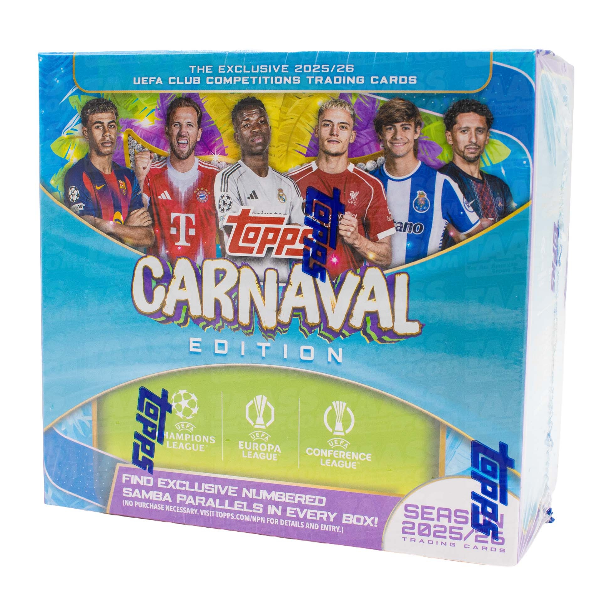 2025/26 Topps Carnaval Edition UEFA Club Competitions Football Hobby Box
