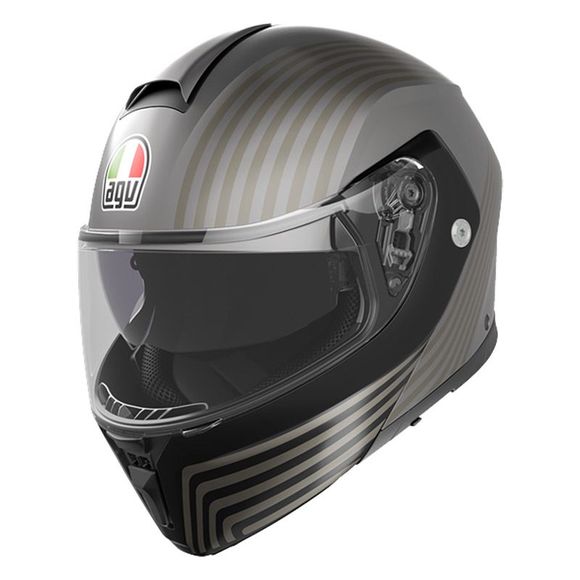 Casque modulable AGV STREETMODULAR - ISEO - Gris / NoirRef : AG1011