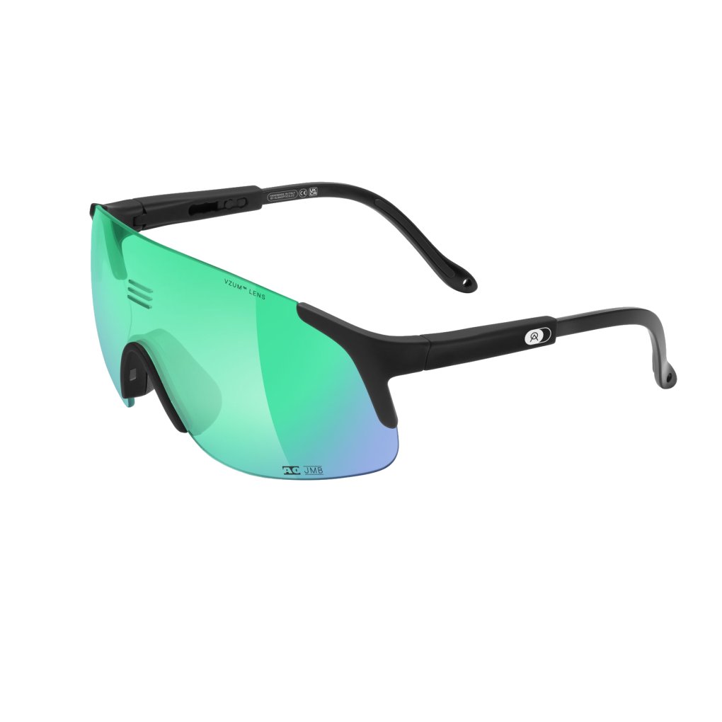 ALBA Jumbo Glasses - Black / VZUM F-LENS BEETLE