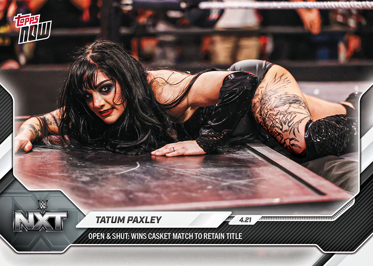 Tatum Paxley - 2026 WWE Topps NOW® - Card 52