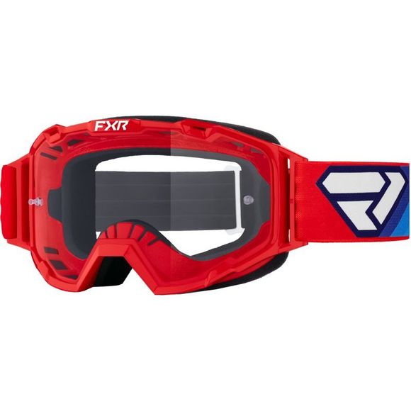FXR MAVERICK PRIME MX 2026 cross mask - Black / RedRef: FXR1777 / 263452-2000-00